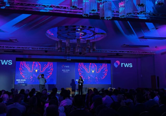 rws event with people whatching speaker